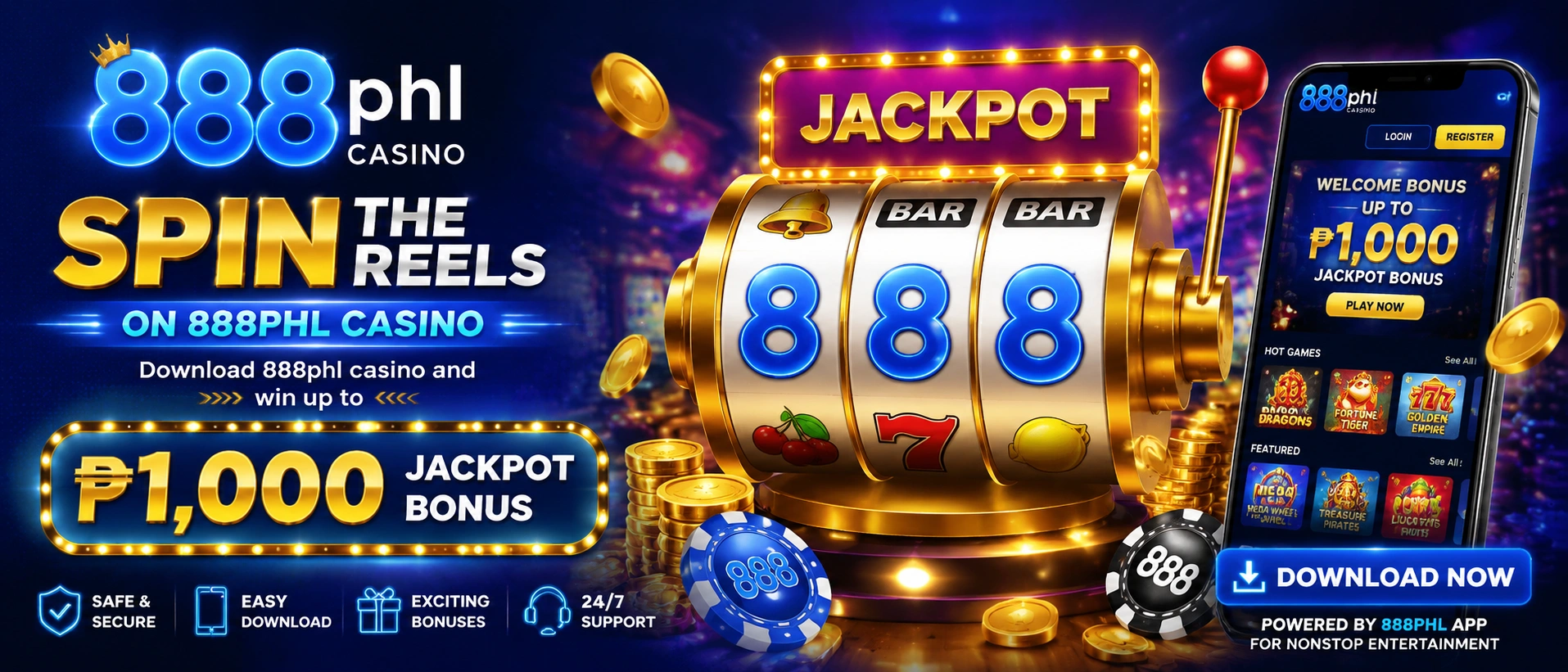 Online Slot hub hero visual 1
